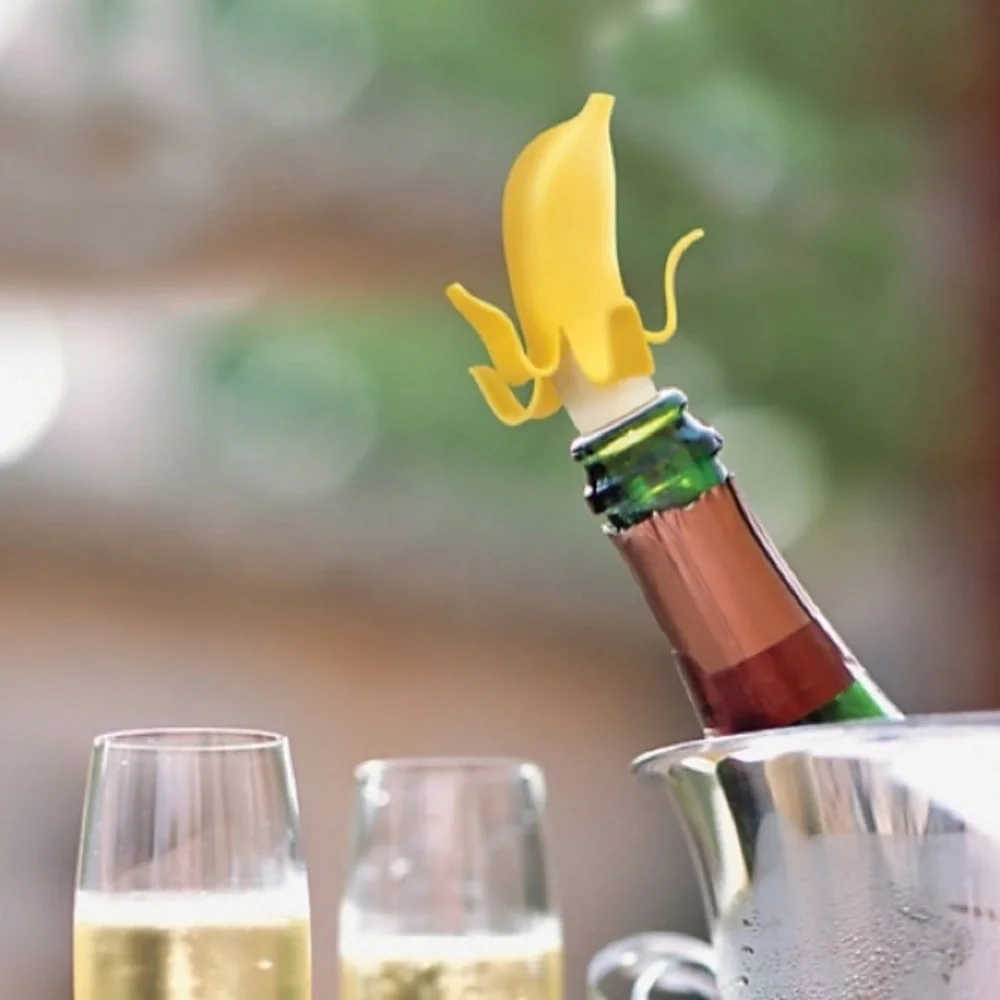 Fred Top Banana Wine Stopper